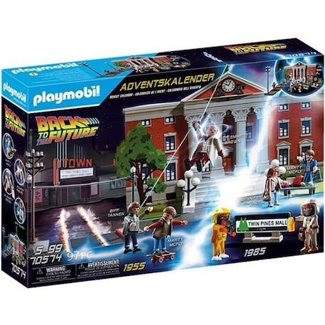 PLAYMOBIL - 70574 - Calendrier de l'Avent 'Back to the Future' BLEU 1 - vertbaudet enfant 