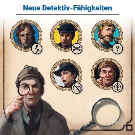 Scotland Yard Sherlock Holmes, Jeu de stratégie famille, dès 10 ans, 27344, Ravensburger MARRON 3 - vertbaudet enfant 