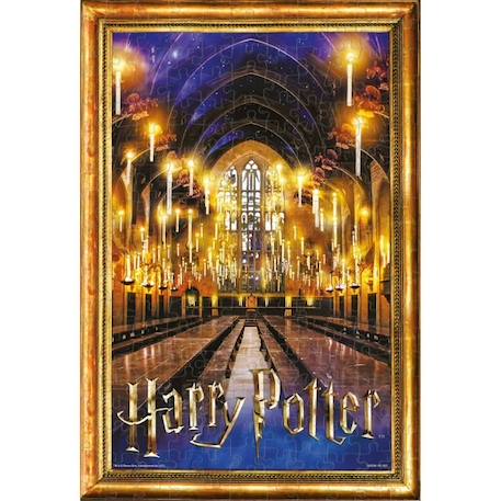 HARRY POTTER Puzzle La Grande Salle 500 pièces JAUNE 2 - vertbaudet enfant 