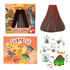 Jouet-Jouet - TOP MODEL - Dino World - Figurine volcan avec dino - Mixte - 0011733 - A partir de 6 ans