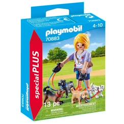 Jouet-Jeux d'imagination-PLAYMOBIL - 70883 - Educatrice de chiens