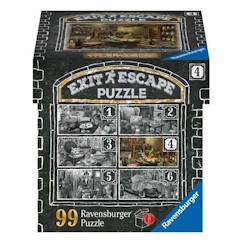 Puzzle escape Ravensburger - Cave à vin manoir - 99 pièces - Fantastique - Blanc - 12 ans  - vertbaudet enfant