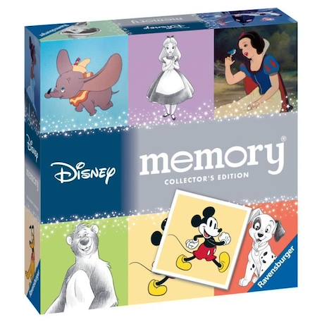 Jeu de mémoire Collectors' memory® Walt Disney - Ravensburger BLEU 4 - vertbaudet enfant 