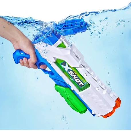 Pistolet à eau - Zuru - Xshot Fast Fill Soaker - Tire à 9 m - 40 cm - 700ml BLANC 3 - vertbaudet enfant 