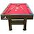 Table de Billard - Cougar - Topaz 6ft - Marron et Rouge - Pieds Réglables et Accessoires Inclus MARRON 2 - vertbaudet enfant 