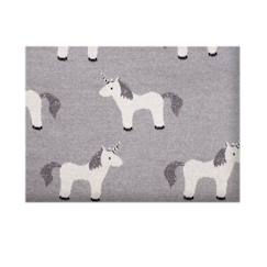 Linge de maison et décoration-Couverture pour  en coton bio LICORNE