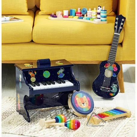 Set de musique arc-en-ciel Andy Westface - VILAC - 4 jouets musicaux - Apprentissage musical doux BLEU 2 - vertbaudet enfant 