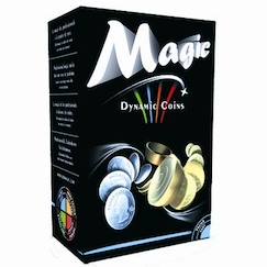 -Coffret de magie - MEGAGIC - Dynamic coins - Tour de pièces de monnaie