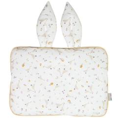 Sevira Kids - Oreiller extra plat lapin Sidonia - Multicolore  - vertbaudet enfant