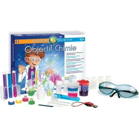 Jeu scientifique - SENTOSPHERE - Objectif Chimie - Pour enfant - Expériences surprenantes et originales BLEU 1 - vertbaudet enfant 