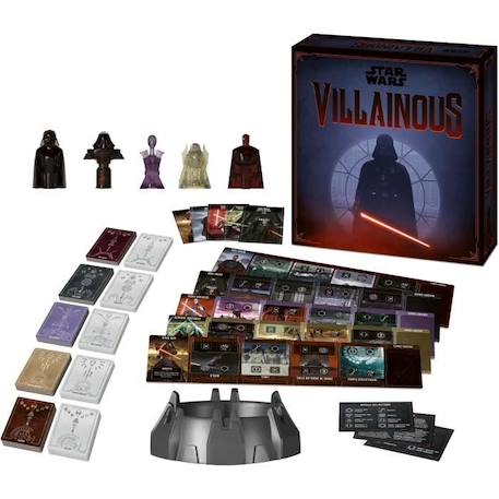 Star Wars Villainous - Le pouvoir du côté obscur - Jeu de stratégie - 2 à 4 Joueurs dès 10 ans - 27492 - Jeu de base - Ravensburger NOIR 2 - vertbaudet enfant 