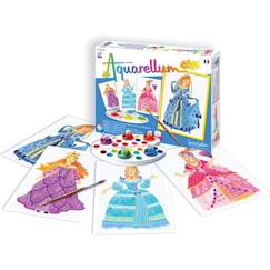 Jouet-SENTOSPHERE - Aquarellum Junior Princesses - Peinture pour Enfant - Mixte - A partir de 3 ans