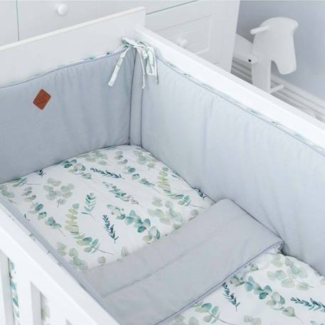 Couverture réversible Eucalyptus BLANC 2 - vertbaudet enfant 