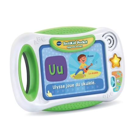 Vtech Tactikid pocket apprenti'lecture BLANC 3 - vertbaudet enfant 