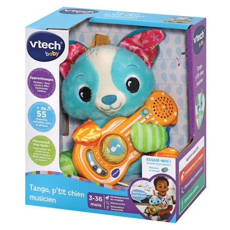 VTECH BABY - Tango, P’tit Chien Musicien BLANC 3 - vertbaudet enfant 