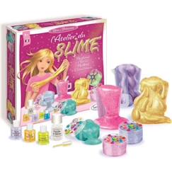 Jouet-SENTOSPHERE - L'Atelier du Slime - Jeu de pâte à modeler scintillante pour fille à partir de 8 ans