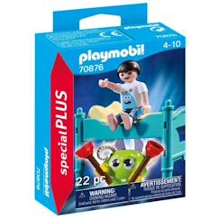 -PLAYMOBIL - 70876 - Enfant avec petit monstre - 22 pièces - A partir de 4 ans