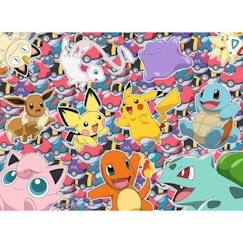 Jouet-Jeux éducatifs-Puzzles-Puzzle 100 pièces XXL : Pokémon : Prêt pour la bataille ! Coloris Unique