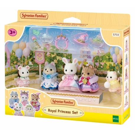 Set de 5 figurines bébés en costumes de princesses - SYLVANIAN FAMILIES - Modèle 5703 - Mixte BLANC 5 - vertbaudet enfant 