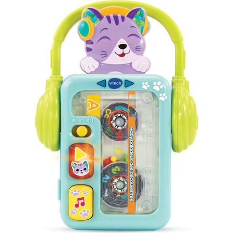 VTECH BABY - Baby Baladeur des Découvertes BLEU 1 - vertbaudet enfant 