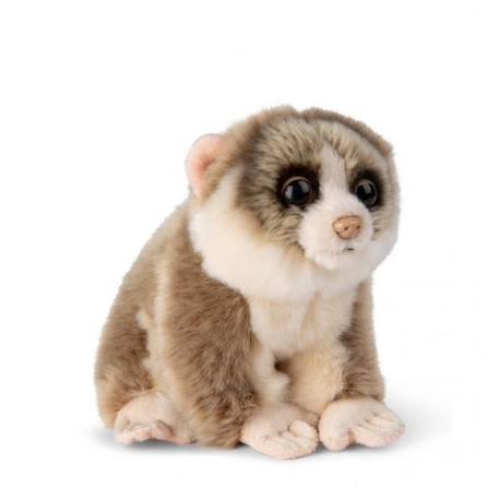 Peluche - WWF - Loris Paresseux Pygmée - 18cm - Blanc - Mixte - Intérieur BLANC 1 - vertbaudet enfant 