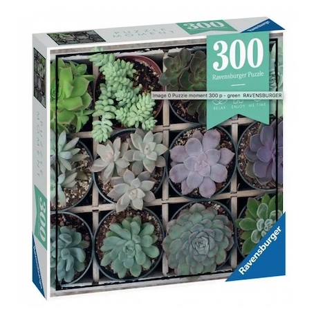 Ravensburger - Puzzle Moment Green 300 pièces VERT 1 - vertbaudet enfant 