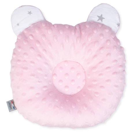 Coussin de maintien anti tête plate, STELLA - Gris / Rose ROSE 2 - vertbaudet enfant 