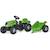 ROLLY TOYS - 012190 - Tracteur à pédales Rolly kid John Deere avec remorque VERT 1 - vertbaudet enfant 