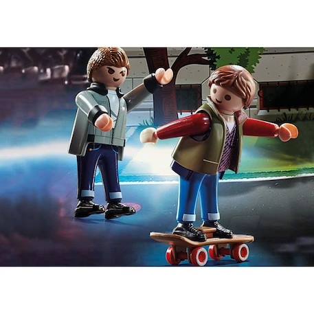 PLAYMOBIL - 70574 - Calendrier de l'Avent 'Back to the Future' BLEU 3 - vertbaudet enfant 