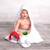 Cape de bain en coton et bambou pour bébé - Sevira Kids - Collection Stella - Blanc BLANC 2 - vertbaudet enfant 