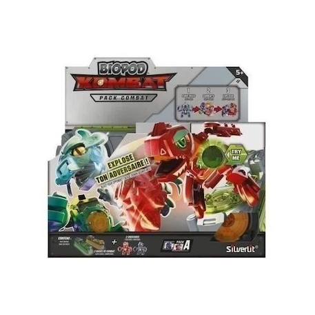 Personnage miniature - YCOO - Biopod Kombat Duo Pack édition dans sa Capsule - Effets Sonores Et Lumineux BLANC 1 - vertbaudet enfant 