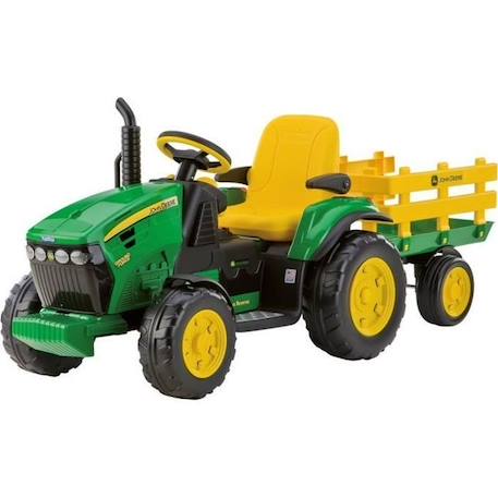 Tracteur Electrique - John Deere Ground Force - PEG PEREGO VERT 1 - vertbaudet enfant 