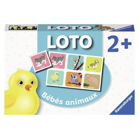 Jeu éducatif Ravensburger - Loto Les bébés animaux - A partir de 2 ans BLEU 1 - vertbaudet enfant 