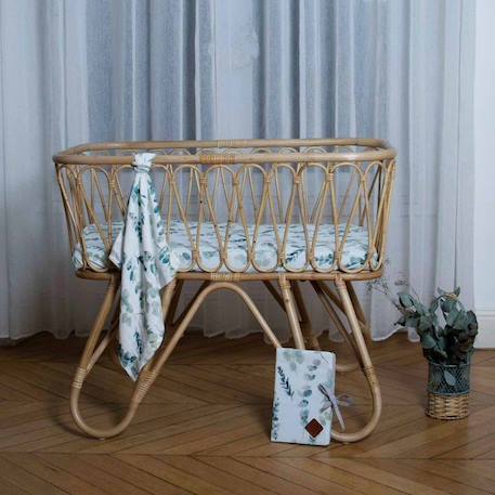 Maxi lange en viscose de bambou Eucalyptus - SEVIRA KIDS - 100 x 100 cm - Blanc BLANC 4 - vertbaudet enfant 