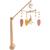 Mobile musical 'perroquet' - Multicolore - 40 cm ROUGE 1 - vertbaudet enfant 