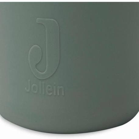 Gobelet bébé en silicone - Vert cendré - 7 x 7 cm - Jollein VERT 2 - vertbaudet enfant 