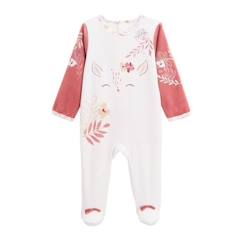 -Pyjama bébé en velours Oma Biche