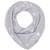 Bandana cache-cou réversible - STELLA - Gris/Rose ROSE 1 - vertbaudet enfant 