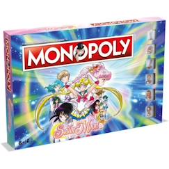 Jouet-MONOPOLY - SAILOR MOON - Jeu de plateau