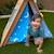KidKraft - Cabane tipi en bois pour enfant avec mur d'escalade MARRON 5 - vertbaudet enfant 