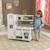 KidKraft - Cuisine en bois pour enfant Vintage Blanc, avec four, réfrigérateur et micro-ondes BLANC 2 - vertbaudet enfant 