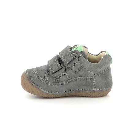 KICKERS Bottillons Sostankro gris GRIS 4 - vertbaudet enfant 