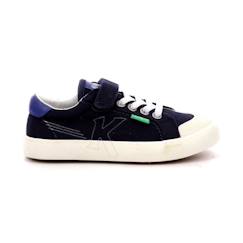 Chaussures-Chaussures fille 23-38-Baskets, tennis-KICKERS Baskets basses Kickgoldi marine