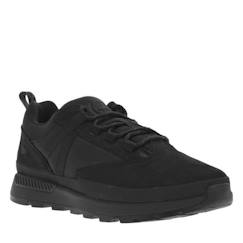 Sneakers cuir nubuck - TIMBERLAND - Garçon - Enfant - Noires - Lacets  - vertbaudet enfant