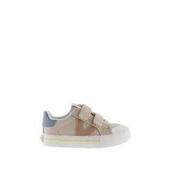 Chaussures-Chaussures fille 23-38-Baskets Enfant - VICTORIA - Aguamarina - Textile - Beige - Plat