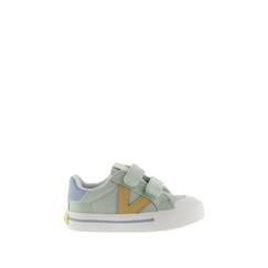 Chaussures-Chaussures garçon 23-38-Baskets Enfant - VICTORIA - Aguamarina - Textile - Vert - Plat