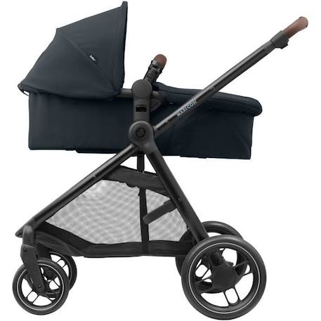 MAXI-COSI Poussette 2 en 1 Zelia 3, nacelle intégrée, 4 roues, Essential Graphite GRIS 2 - vertbaudet enfant 