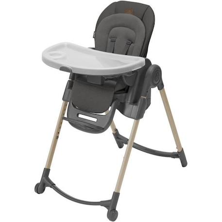 MAXI-COSI Minla Chaise haute évolutive - De la naissance à 6 ans - Beyond Graphite Eco GRIS 1 - vertbaudet enfant 