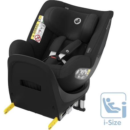 MAXI COSI Siège auto Mica Eco i-Size, Groupe 0+/1, pivotant 360°, Isofix, de 3 mois à 4 ans, Authentic Black NOIR 4 - vertbaudet enfant 