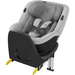 Siège auto MAXI COSI Mica i-Size, Groupe 0+/1, i-Size, avec Embase, Isofix, Authentic Graphite  - vertbaudet enfant